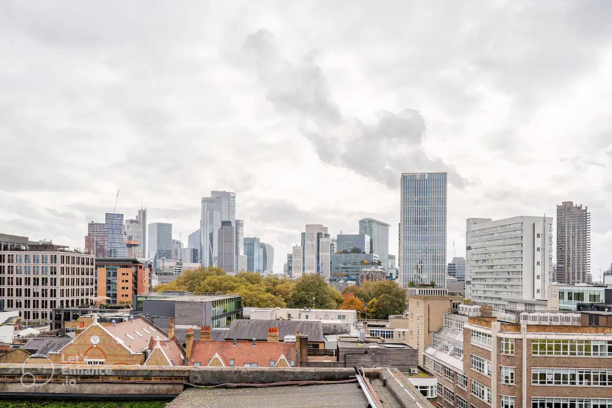 2Bd With View - 5 Sleeps - Old St Daire Londra Dış mekan fotoğraf